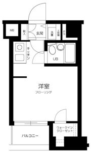 トーシンフェニックス落合駅前の間取り画像