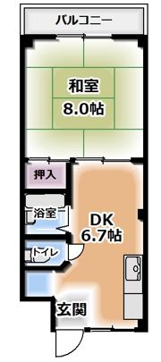 ラ・フォーレ古川橋の間取り画像