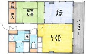 ハイツクレマチスの間取り画像