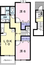 パストラーレの間取り画像