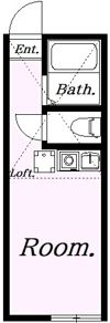 ロックガーデンズ横浜の間取り画像