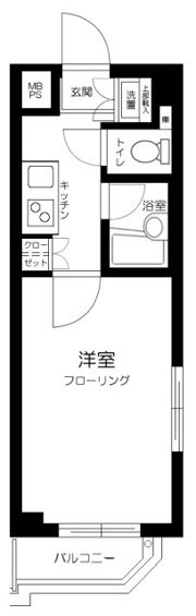ルーブル新宿西落合参番館の間取り画像