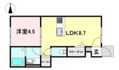 エクセレンス和泉北の間取り画像