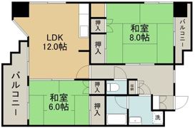 コルディエール大江の間取り画像