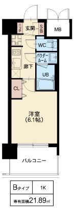 プレサンス神崎川ファインブレスの間取り画像