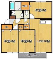 ラフィーネ水巻 C棟の間取り画像