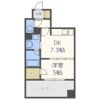 レジディア心斎橋ウエストの間取り画像