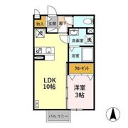 リシェス・オカザキⅡの間取り画像