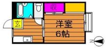 コーポ吉備路の間取り画像