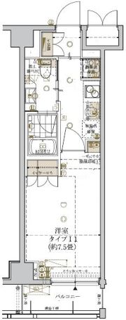 THE Grande regalo 東日暮里の間取り画像