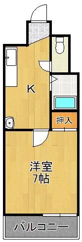 ビブレ城野の間取り画像