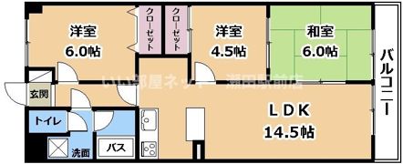ファミールDANの間取り画像