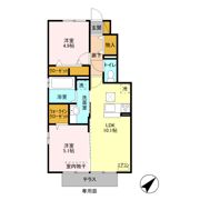 Erbenheim(エルベンハイム) Ⅵの間取り画像