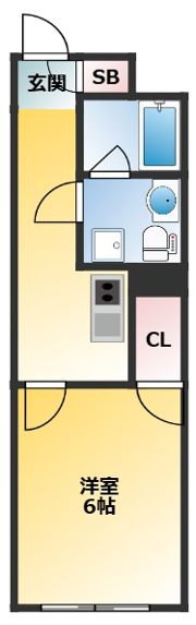 GA西原の間取り画像