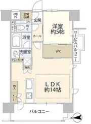 クリオラベルヴィ新御徒町の間取り画像
