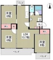 サンハイツ高井の間取り画像