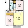 ラ･プランタン A/Bの間取り画像
