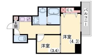エヌエムスワサントアンの間取り画像