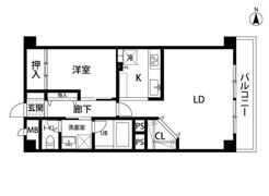 秀和第二三田綱町レジデンスの間取り画像