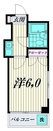 シャルムコートの間取り画像