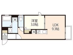Led矢賀駅前の間取り画像