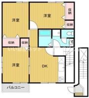 ドゥヴァンレコールB棟の間取り画像