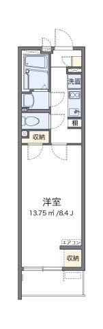 クレイノRiver cityの間取り画像