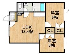 モンブラン3の間取り画像