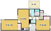 上島コモンコートB棟の間取り画像