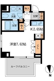 レジデンス白金コローレの間取り画像