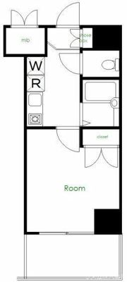 マルベリーラグーン勝どきの間取り画像