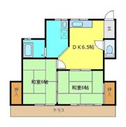 コーポナガサワの間取り画像