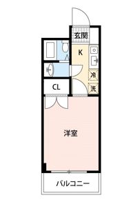 グランデュールアサノの間取り画像