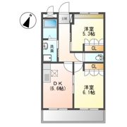 ハッピーヴィラ神野々の間取り画像