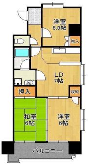 エムズコート沼本町の間取り画像