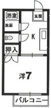 フローレンス川内の間取り画像