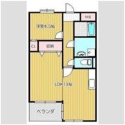 メゾン摂津の間取り画像