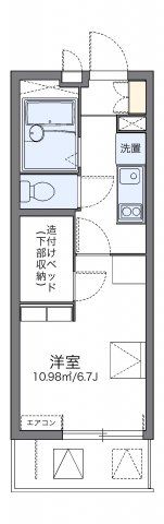 レオパレスリフレ西蒲田の間取り画像