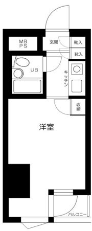 江戸川橋センチュリープラザ21の間取り画像