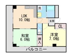 ビエント六甲の間取り画像