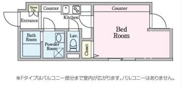 パークヴィラ六町の間取り画像