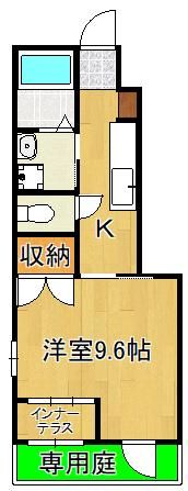 コーポRelaの間取り画像