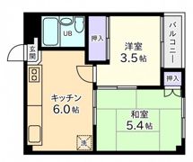 大町東1丁目 紀陽ビルの間取り画像