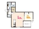 （仮称）東原1丁目アパートの間取り画像