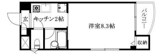 メゾン・ケイの間取り画像