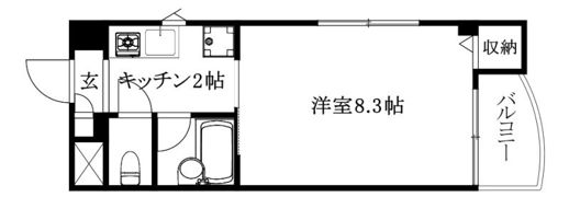 メゾン・ケイの間取り画像
