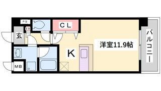 コンフォート宮町の間取り画像