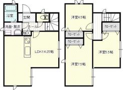 プライムアセット多肥上町の間取り画像