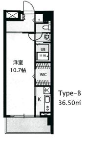 calm villageの間取り画像