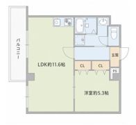 アヴェーレ早苗の間取り画像